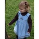Bon Bon Blue Corduroy Dress Image 2 of 2